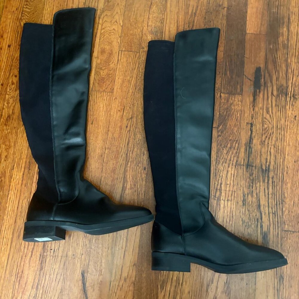 Clarks Knee High Leather Boots